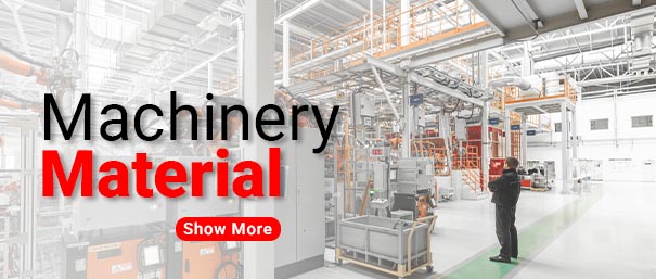 machine material banner
